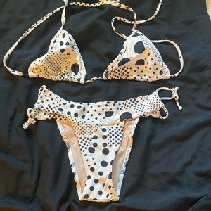 Little polka dot bikini